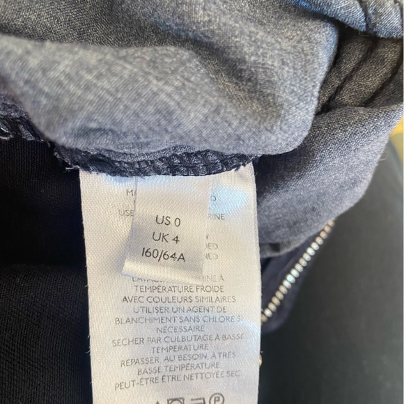 Free People Cya Later Skate Trouser Navy 0 - Picture 10 of 12